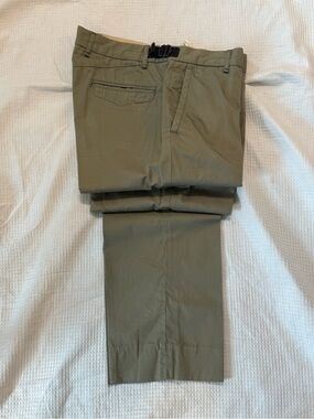$370.00 Rag &Bone Men's Olive Green Casual Chino Pants